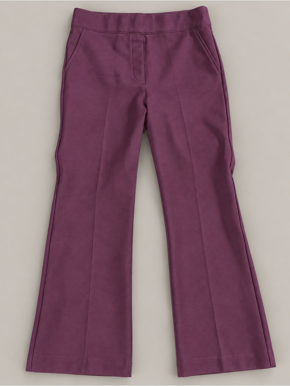 SPANX The Perfect Pant Burgundy Kick Flare Pants M